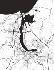 Rostock Germany City Map