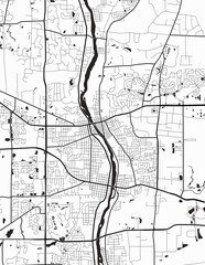 St. Charles Illinois City Map