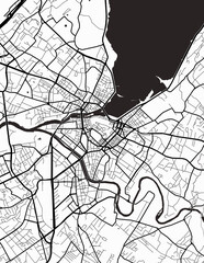 Geneva Switzerland City Map