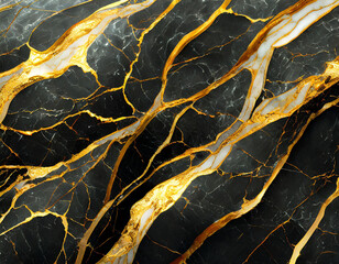Black marble with golden veins, Natural marble texture background with high resolution, Granite slab stone and high gloss ceramic tile, Colourful pattern