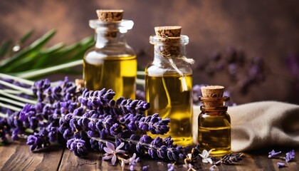 Aromatherapy and natural remedies - essential oil, lavender, calm and sleep aid