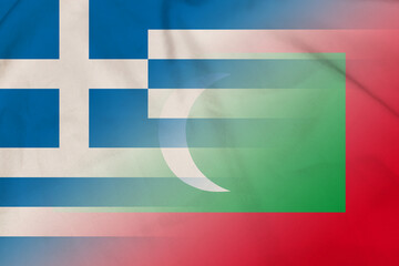 Greece and Maldives government flag transborder negotiation MDV GRC