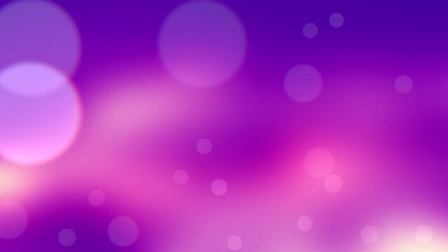 Purple and pink blurred background with scattered circles of various sizes and shades. Created using a blur filter in photo editing software