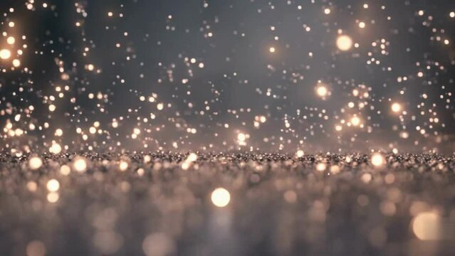 Bokeh sparkle lights background