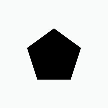 Basic Shapes Icon. Geometric Forms Symbol.