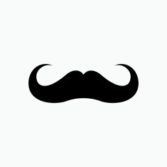 Mustache Icon. Maskulin, Man Symbol - Vector.