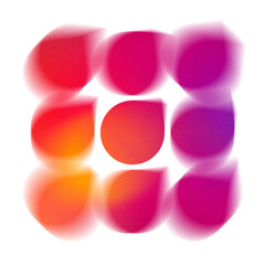 Abstract shapes with gradient