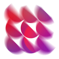 Abstract shapes with gradient