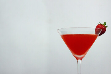 Red cocktail