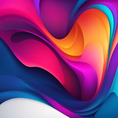 Abstract modern colorful blob background and texture. Design colorful blob shape background for use.