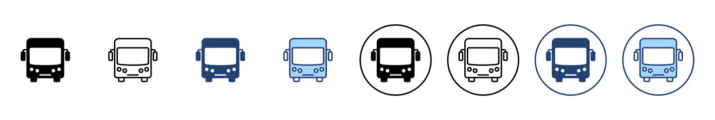 Bus icon vector. bus sign and symbol