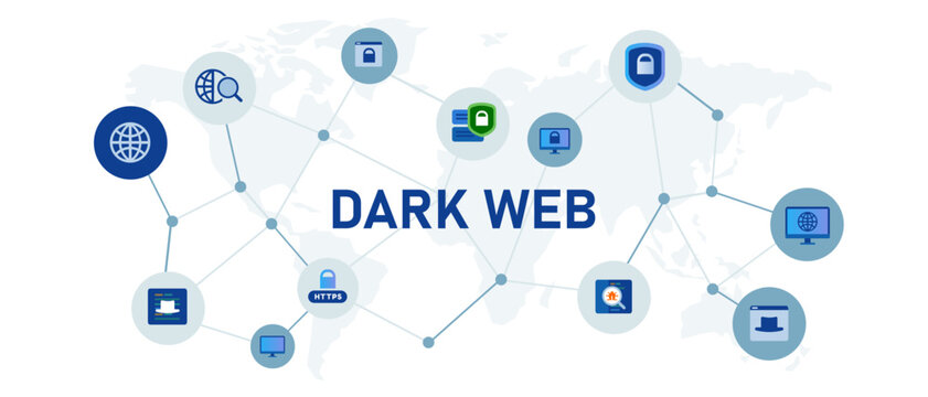 dark web hidden site information internet network private security browser digital technology