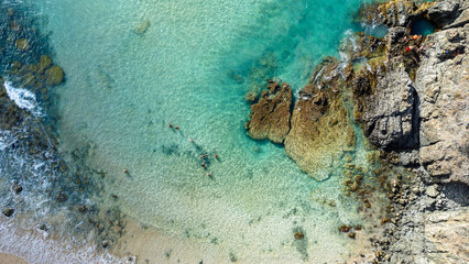 Praia do Cachorro- Fernando de Noronha - PE - Foto de drone 