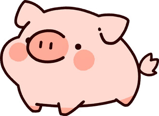 Obraz premium piglet