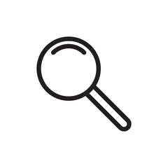 Search creative icon. Search conceptflat trendy style illustration on white background..eps