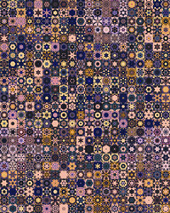 Vintage style seamless pattern background.