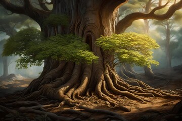 tree in the forest