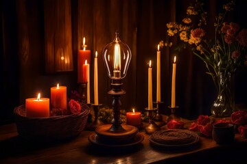 candles in church