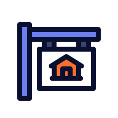 House For Sale Sign Icon