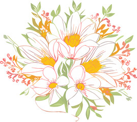 flower illustration that signals spring