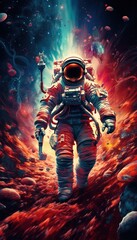 Fototapeta premium astronaut