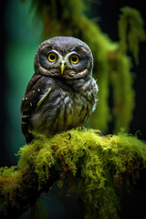 The elusive Forest Owlet, a rare and critically endangered species