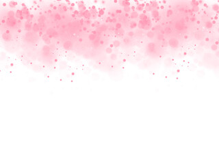 Abstract light shine pink bokeh effect on transparent background. PNG lens flare spot light...