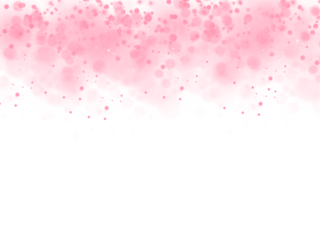 Abstract light shine pink bokeh effect on transparent background. PNG lens flare spot light sparkles or shiny glittering glow beams for modern trendy design template 