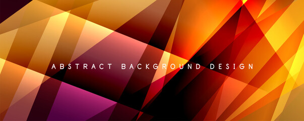 Breaking Glass Background, Kaleidoscope effect. Transparent Straight Lines. Dynamic Light Rays effect. Vector Illustration For Wallpaper, Banner, Background, Card, Book Illustration, landing page