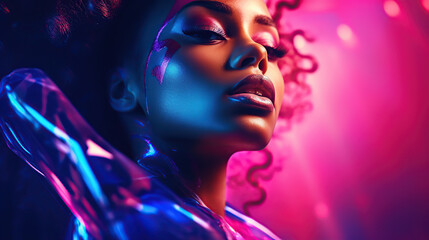 woman in the nightclub