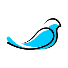 Bird Vector Logo Design Template