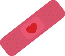 bandage cartoon vector illustration