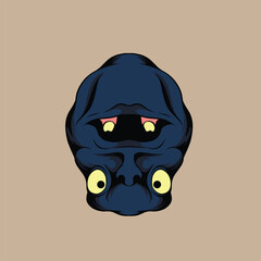 Monsters illustrations are suitable for advertising needs for clothing and so on
​