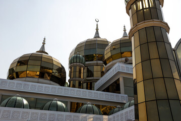 Crystal Mosque, Terengganu, Malaysia - A grand structure made of steel, glass and crystal. The...