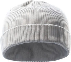 Hat Beanie isolated on transparent background. png illustration. Generative AI.