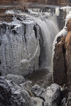 Frozen Waterfalls and Rivers and Lakes in New Jersey
