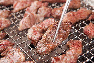 Grilled beef