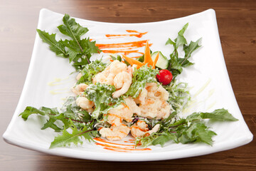 cream sauce shrimp salad