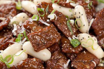 cheese tteokgalbi