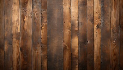 Vintage Vibes: Weathered Wooden Background with Brown Planks