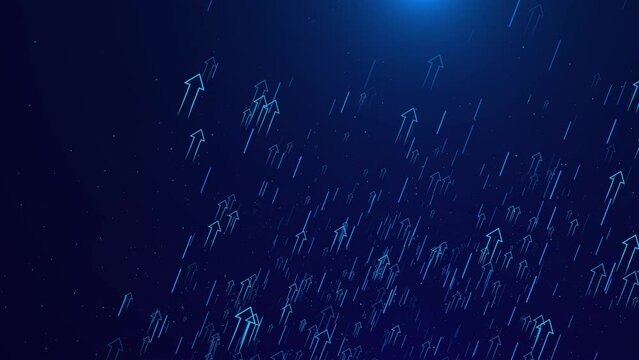 Digital Matrix wave deep abstract stage background cyberspace stream perspective grid big data sorting flow. Network connection dots and lines. Data technology. Abstract dynamic wave. Plexus funnel