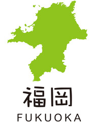 福岡県　観光　地図　アイコン