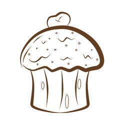 Illustration Cupcake