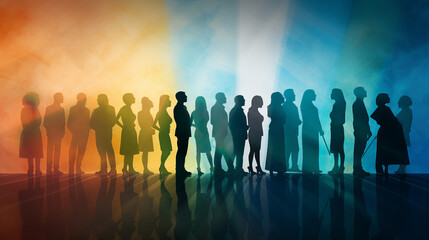 Diverse Workforce in Corporate Office: Successful Leadership and Team Collaboration