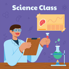 Researching And Studying Science