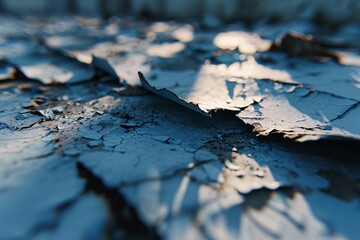 Rusty Metal Sheet with Sunlight