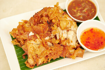 fried chicken on plate