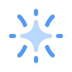 sparkler duotone icon