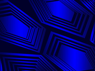 Premium background design with diagonal dark blue stripes pattern. Vector horizontal template for digital lux business banner, contemporary formal invitation, luxury voucher, prestigious gift certific