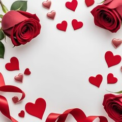 Fototapeta na wymiar Valentine, Special Occasion, Anivarsary Template background for Loved ones